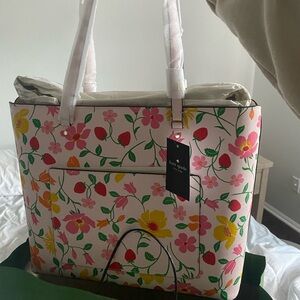 Kate Spade large floral tote